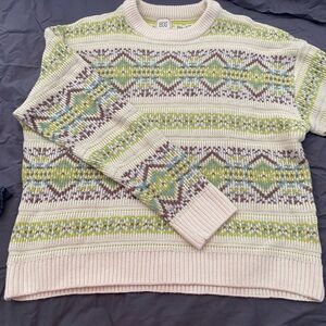 patterned BDG sweater size M